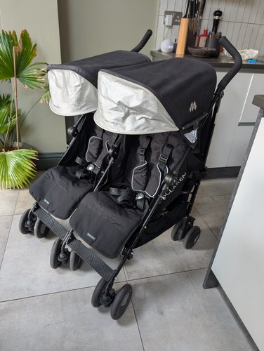 Mclaren twin techno pushchair