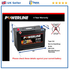 Battery fits SUNBEAM ALPINE