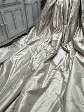 Pure Silk Curtains, Champagne
