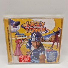 Lazy Town The Album CD & DVD inc Karaoke Sing Along & Sportacus Interactive Game
