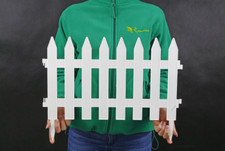 Fence Garden Fencing Lawn Edging Home Tree Fence Barrier 6 Colours Picket 3.2m