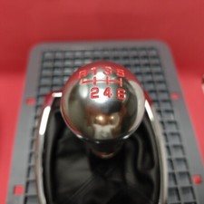 CHROME 6SP SPORT WEIGHTED GEAR KNOB for FOCUS MK3 MK4 FIESTA MK7 MK8 ST RS T