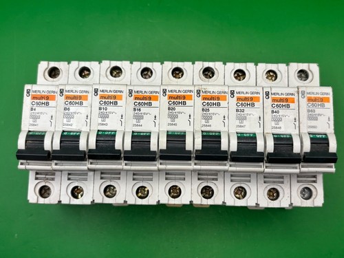Merlin gerin c60hb mcb b6 - b4,