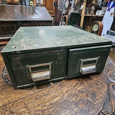 Industrial Vintage Two Drawer