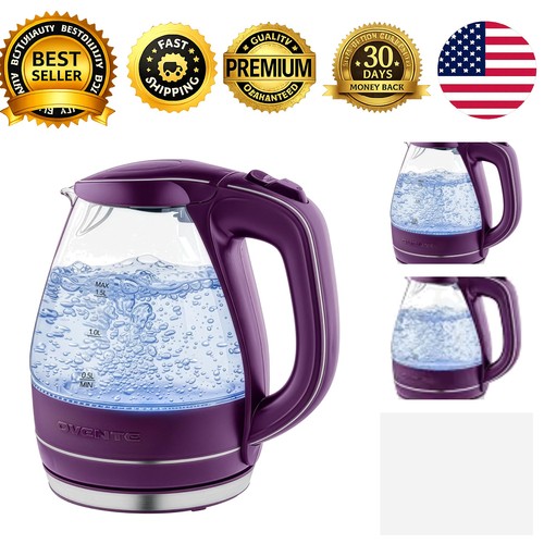 Electric glass kettle 5l - glass, 1.5l