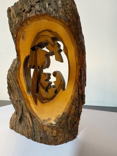 Hand carved olive wood - hand,