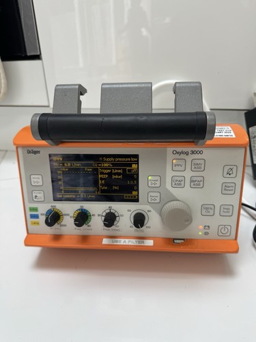 Drager oxylog 3000 comes - drager,