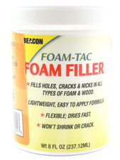 Beacon Foam-Tac Foam-Filler Fills Foam Nick & Cracks -EPP EPO Depron BluCor Wood