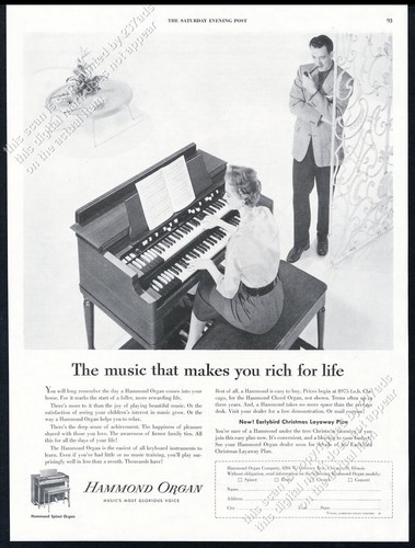 1954 hammond 3 - 1954, b-3