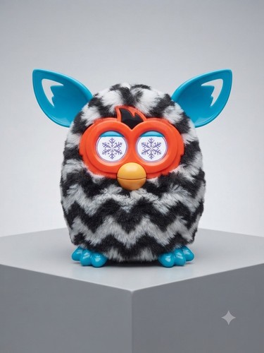 Hasbro furby 2012 black white - 2012,