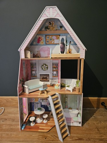 Kid craft doll house complete - kid,