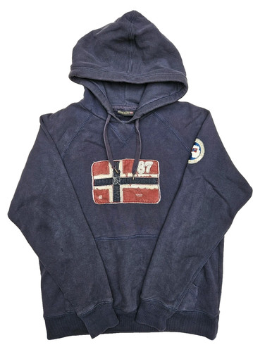 Napapijri hoodie navy - hoodie, mens