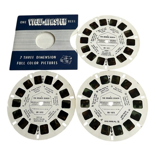 Vintage view master reel - 3, set