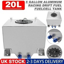 20L/5 Gallon Aluminum Racing Drift Fuel Fuel Cell Tank 20L + Cap   Outside UK