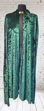 Emerald Green Velvet Long Cape