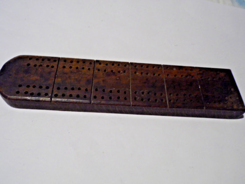 Antique solid dark wood