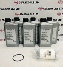 GENUINE VW AUDI SEAT SKODA DSG 6 SPEED AUTOMATIC GEARBOX OIL 6L FILTER DQ250 KIT