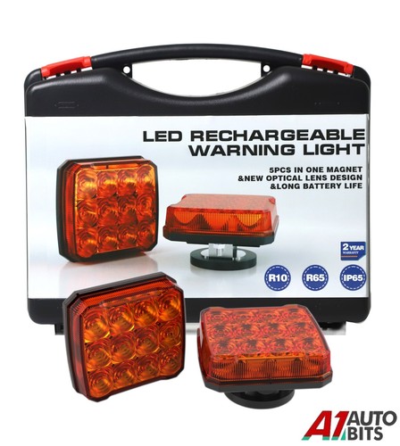 12led amber magnetic - amber,