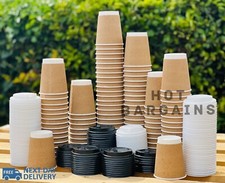 Disposable Coffee Cups Paper Cups Kraft Cups For Hot Drinks Triple Layer Cups