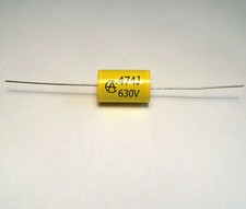 0.47uF 470nF 630V Axial Audio