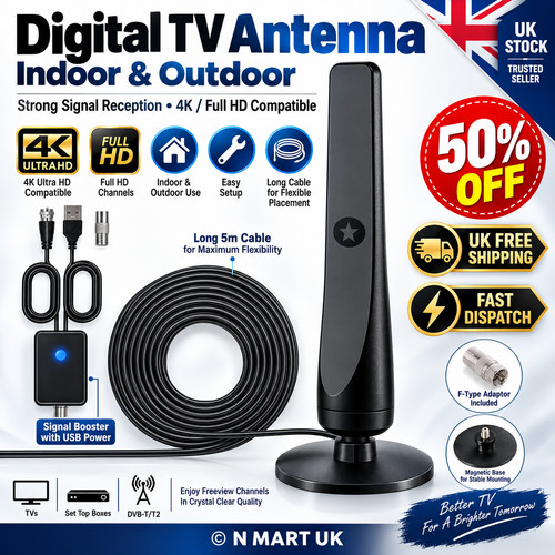 Digital aerial with - tv,