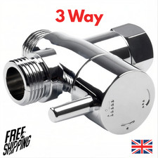 3 Way T-Adapter Bath 1/2