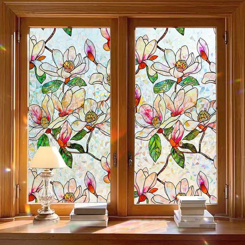Window privacy film stained - window,