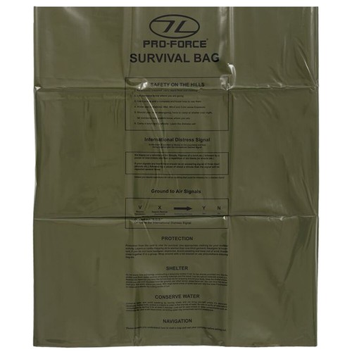 Large military survival - survival, bivi