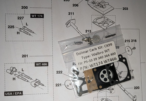 Dolmar ps344 ps400 - dolmar,