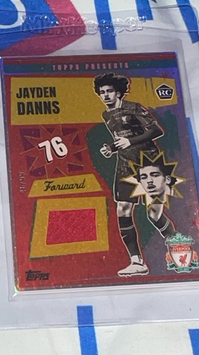 Topps jayden danns - topps, rookie