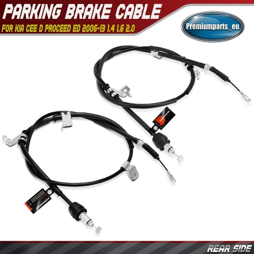 Hand brake cable rear - 2x,