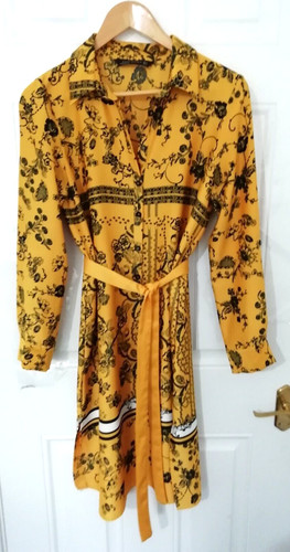 Zara woman mustard yellow - zara, s