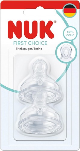 Nuk first choice - anti, colic