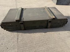 Vintage Wooden Military Box