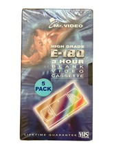 Mr Video E-180 VHS Blank Video