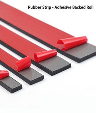 Rubber Strip - Adhesive Backed