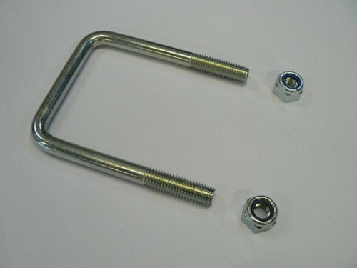 M12 zinc plated - square, u-bolts
