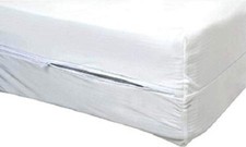 Bunk Bed/Caravan Waterproof Fully Encased Zipped Mattress Cover 2' 6" x 6' 3"
