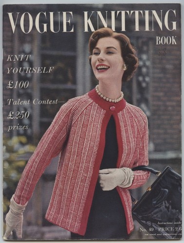 Vintage vogue knitting book - vintage,