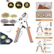 Grommet Tool Kit with 200 Sets