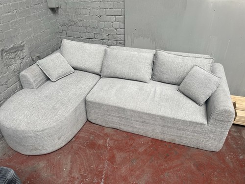 Modern curved corner - corner, sofa