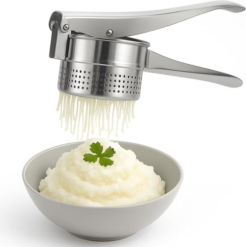 Large potato ricer heavy duty - large, ricer,