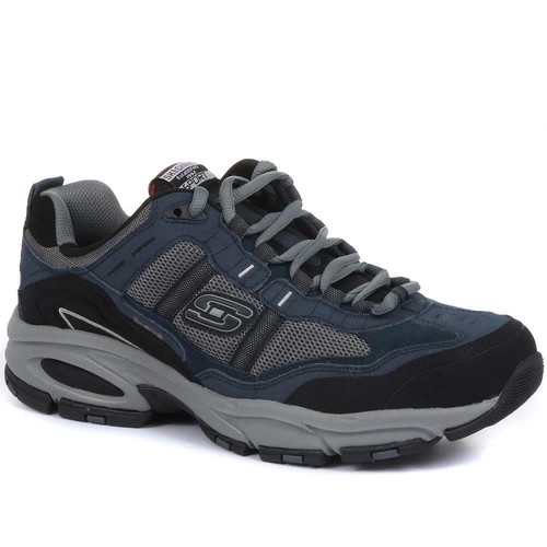 Sketchers mens wide fit lace - fit,