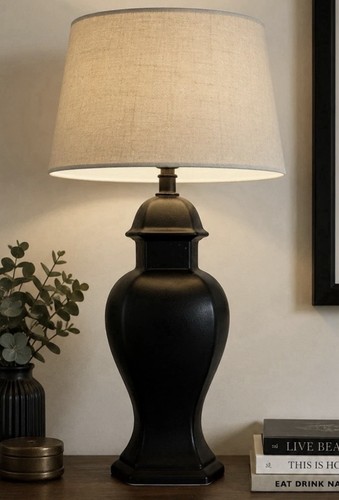 Vintage urn shaped ceramic - shaped,
