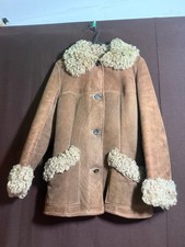 70s Morlands Suede Shearling