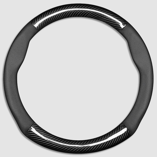 Leather carbon fibre steering - fibre,