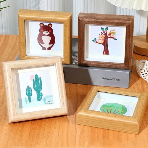 Wooden mini photo frame 4inch - photo,