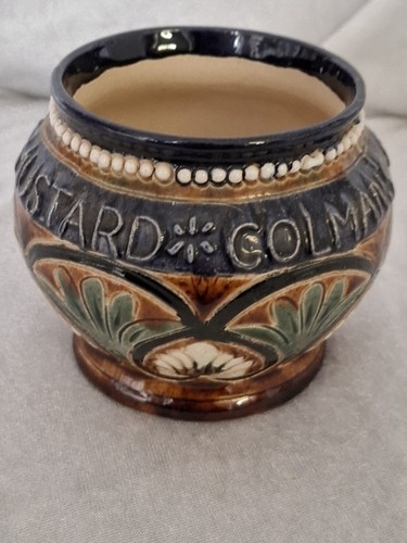 Colmans mustard pot - colmans, colemans