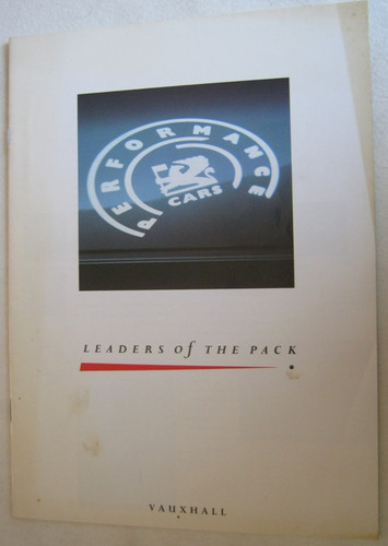 1989 vauxhall brochure 16 - 1989, brochure.