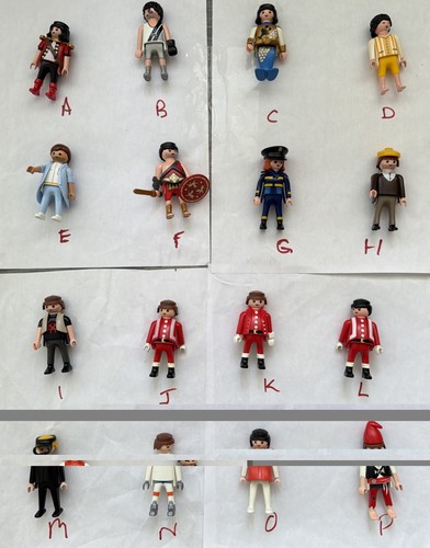 Playmobil people figures - ,
